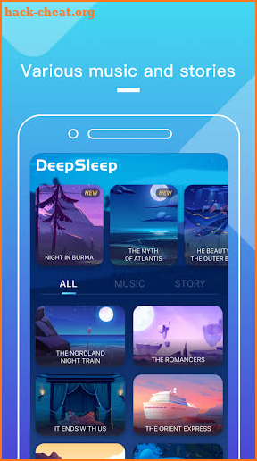 Deep Sleep - Sleep aid sounds screenshot