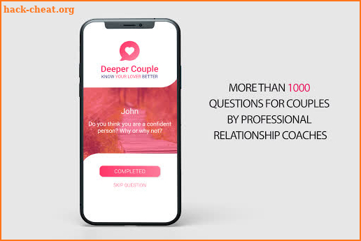 Deeper Couple  💕 relationship questions game screenshot