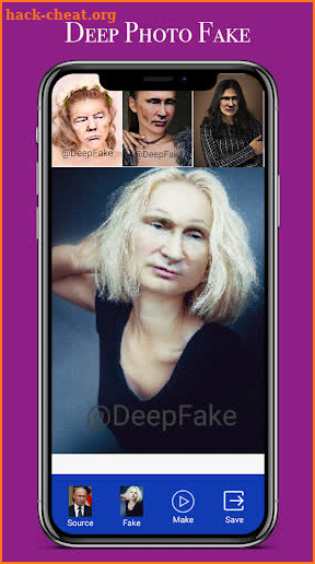 DeepFake App screenshot