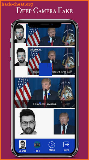 DeepFake App screenshot