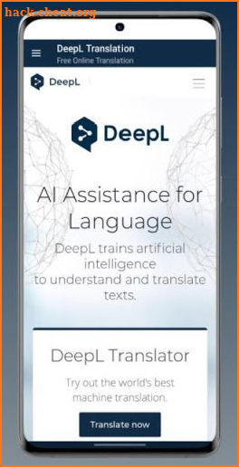 DeepL Translator App Advice screenshot