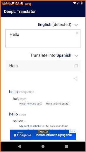 DeepTranslator - Best machine translator screenshot