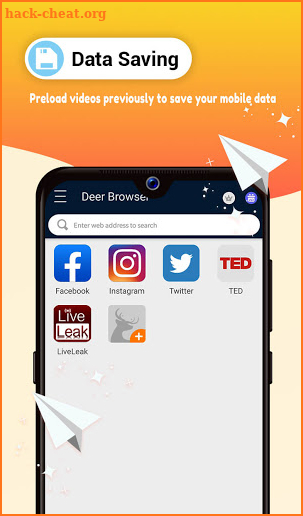 Deer Browser Lite: Free, Light & Safe Browser 📺 screenshot