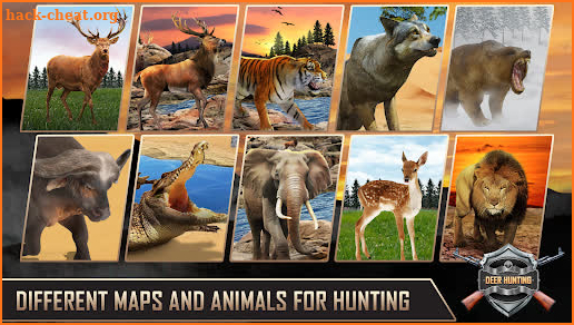 Deer Hunter 3D: Shooting Games screenshot