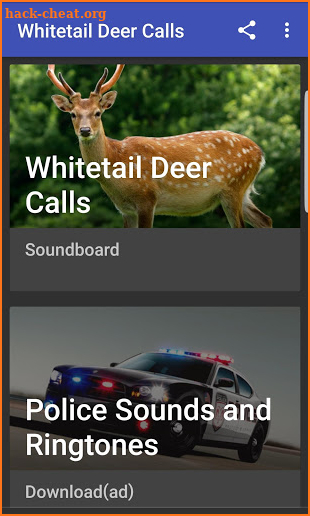 Deer Hunting Call Sounds screenshot