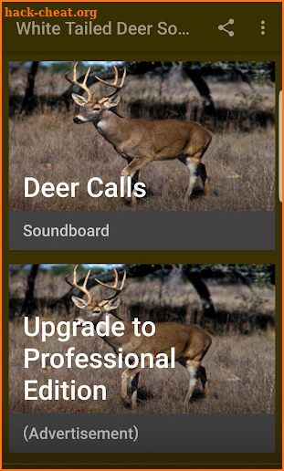 Deer Hunting Calls Soundboard screenshot