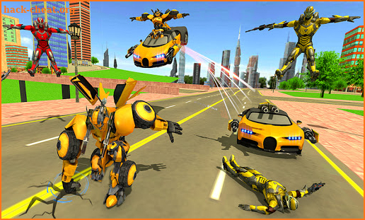 Deer Robot Car Battle:Real Robot Transformation 3D screenshot