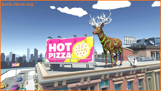 Deer Simulator Animal City screenshot