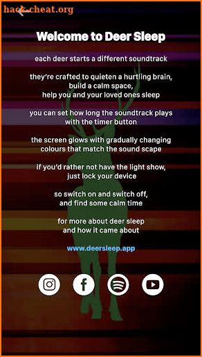 Deer Sleep - colour & sound screenshot