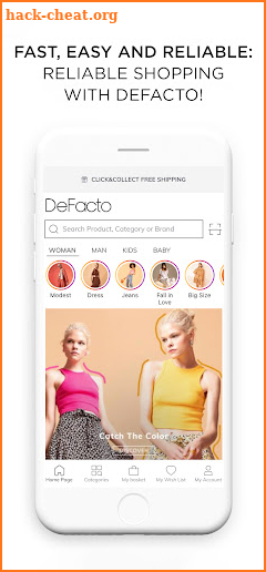 DeFacto - Clothing & Shopping screenshot