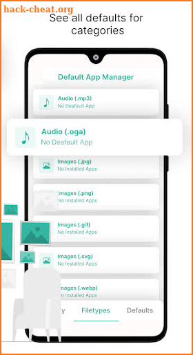Default & Smart App Manager screenshot
