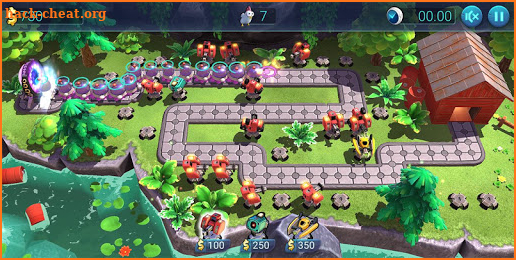 Defenchick TD - Tower Defense 3D game screenshot