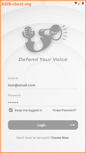 Defend Your Voice screenshot