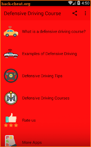 Defensive Driving Course screenshot