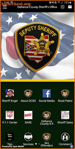 Defiance County Sheriff screenshot