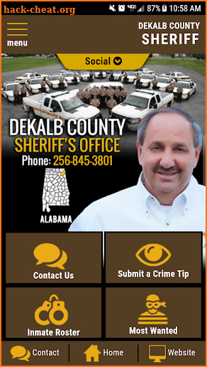 Dekalb County AL Sheriffs Office screenshot