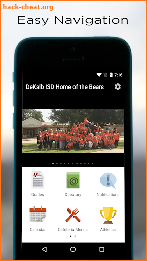 DeKalb ISD screenshot