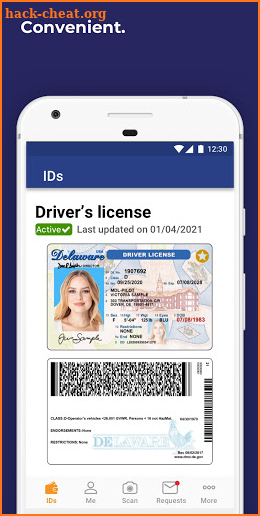 Delaware Mobile ID screenshot