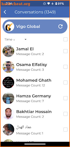 Delete Messenger Messages screenshot
