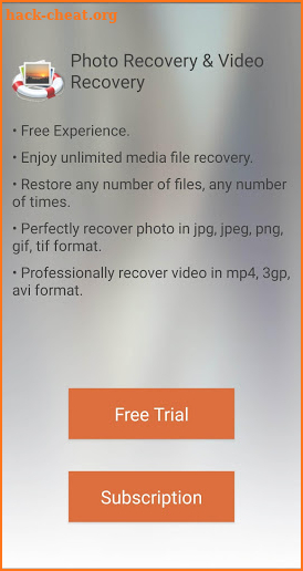 Deleted Photo & Video Recovery - Free Trial screenshot