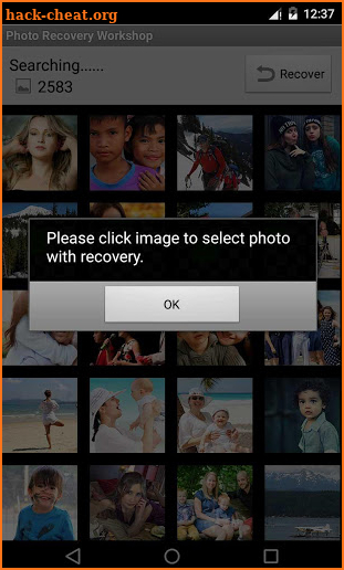 Deleted Photo Recovery Workshop screenshot