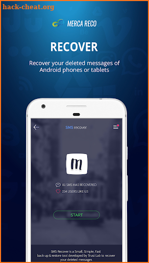 Deleted Text Messages Recovery - Pro Recover screenshot