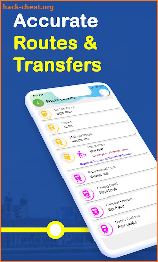 Delhi Metro App Route Map, Bus screenshot