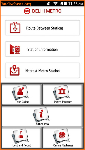 Delhi Metro Rail screenshot