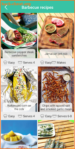 Delicious food recipes - healthy cooking screenshot