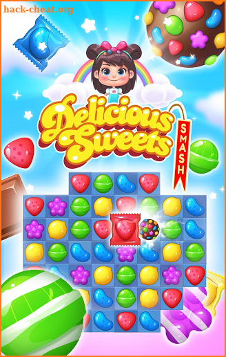 Delicious Sweets Smash : Candy Match 3 screenshot