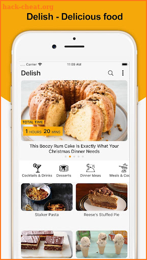 Delish - Delicious food screenshot