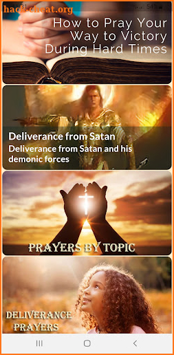 Deliverance Prayer Against Evil Offline screenshot