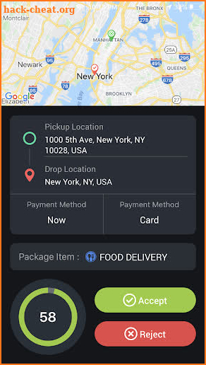 DeliverEats Driver screenshot