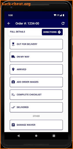Delivery App (V2) screenshot