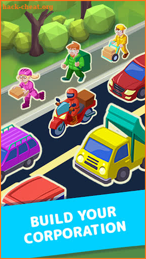 Delivery Corp: idle merge game screenshot