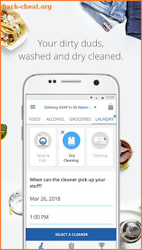 delivery.com: Order Food, Alcohol & Laundry screenshot