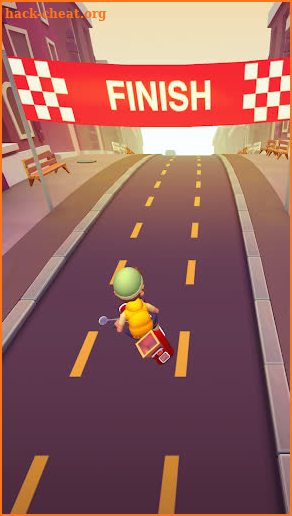 Deliveryman: 3d Motorcycle Racing screenshot