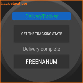 DeliveryTracker (Check the shi screenshot