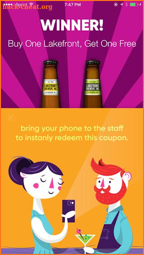 Delt – Win Free Beer and Food screenshot
