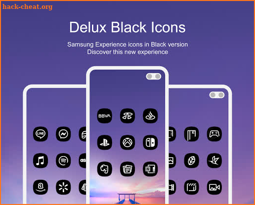 Delux Black - Icon Pack screenshot