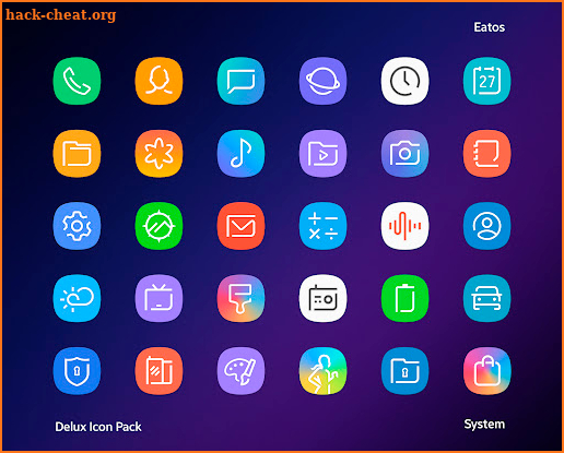 Delux - Icon Pack screenshot