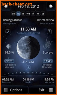 Deluxe Moon - Moon Calendar screenshot