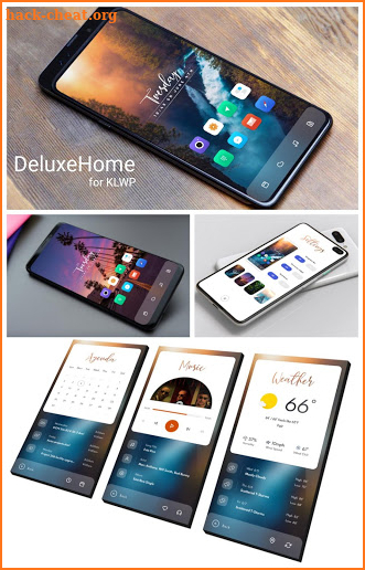 DeluxeHome for KLWP screenshot