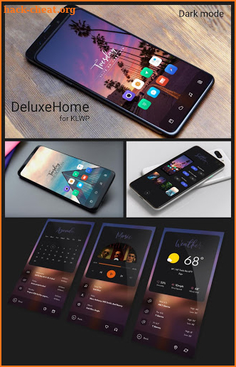 DeluxeHome for KLWP screenshot
