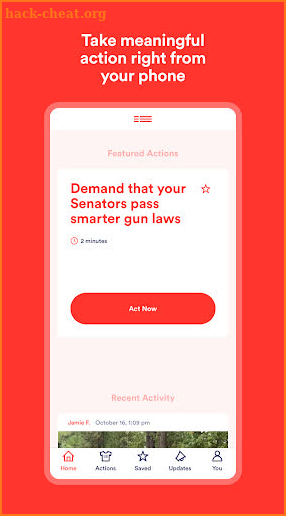 Demand Action screenshot