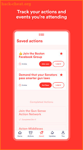 Demand Action screenshot