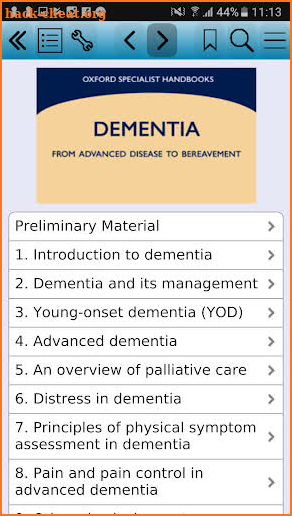 Dementia screenshot