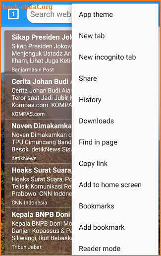 Demo Fast browser screenshot