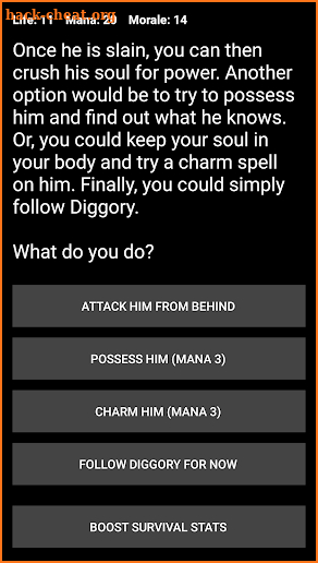 Demon's Choice (Choices Game) screenshot