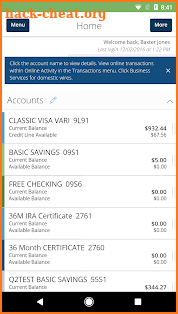 Denali FCU Mobile Banking screenshot